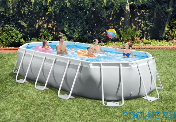 Каркасный бассейн INTEX 26796, размер 5.03 x 2.74 x 1.22 м