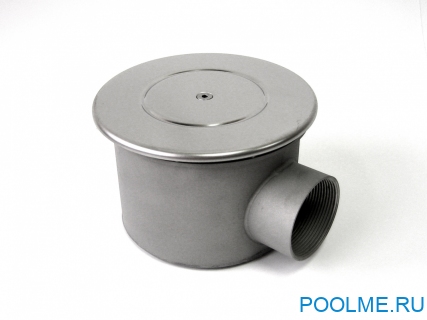 Донный слив АТ 04.02 антивихревой D=165мм (универсальный)