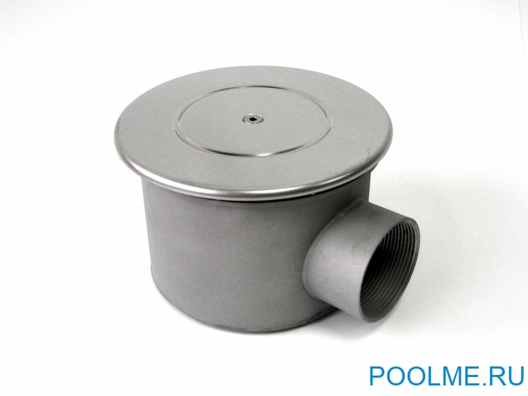 Донный слив АТ 04.02 антивихревой D=165мм (универсальный) Донный слив АТ 04.02 антивихревой D=165мм (универсальный)