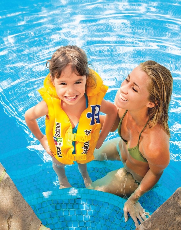 Жилет INTEX "Пазлы" 50 x 47 см, артикул 58660