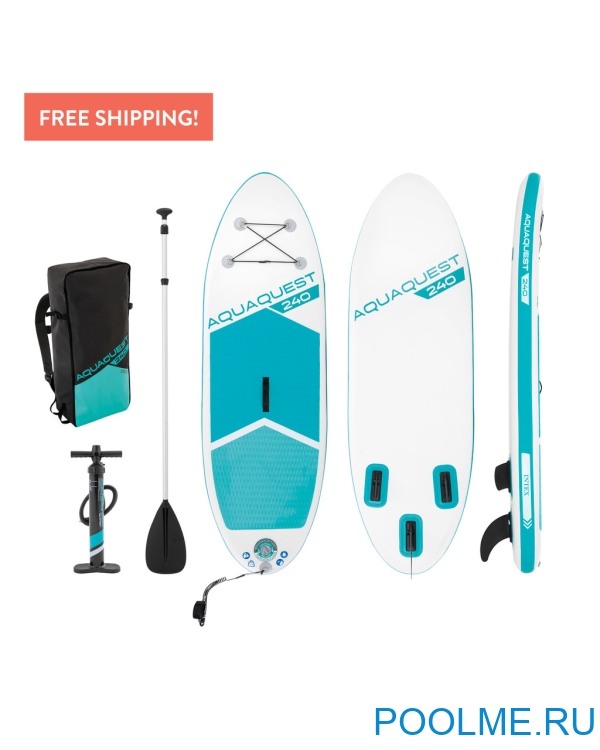 SUP-доска Intex "Aqua Quest 240", артикул 68241 SUP-доска Intex "Aqua Quest 240", артикул 68241