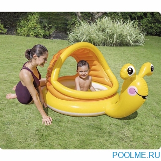 Детский бассейн INTEX "Улитка" 145 x 102 x 74 см, артикул 57124