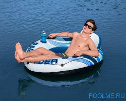 Надувной круг-кресло Bestway "Rapid Rider" 135 см, артикул 43116 Надувной круг-кресло Bestway "Rapid Rider" 135 см, артикул 43116