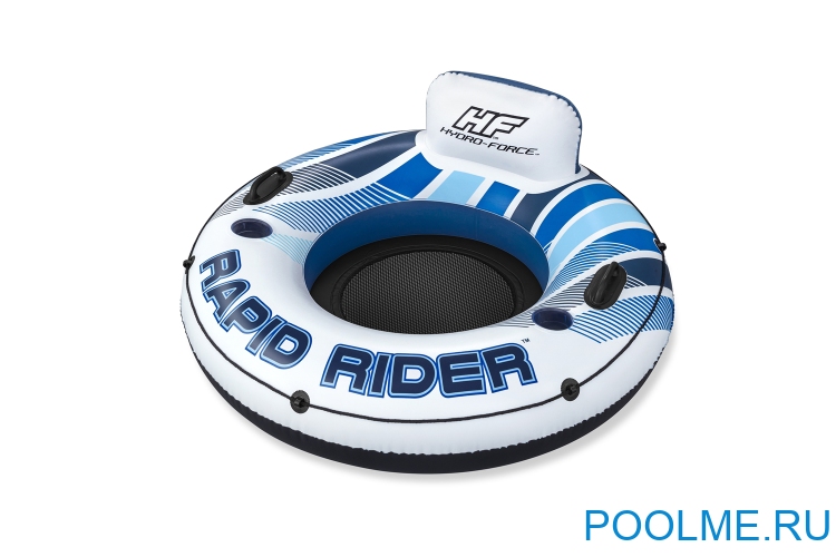 Надувной круг-кресло Bestway "Rapid Rider" 135 см, артикул 43116 Надувной круг-кресло Bestway "Rapid Rider" 135 см, артикул 43116