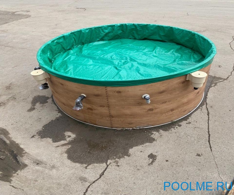 Тент Лагуна для зимней консервации круглый 4.1 м, артикул ТМ 901 Тент Лагуна для зимней консервации круглый 4.1 м, артикул ТМ 901