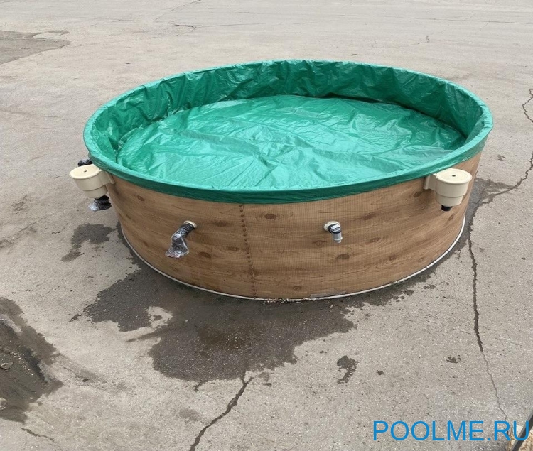 Тент Лагуна для зимней консервации круглый 4.1 м, артикул ТМ 901