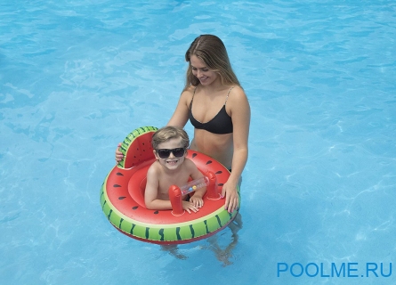 Надувной круг-ходунки INTEX "Арбуз", артикул 56592