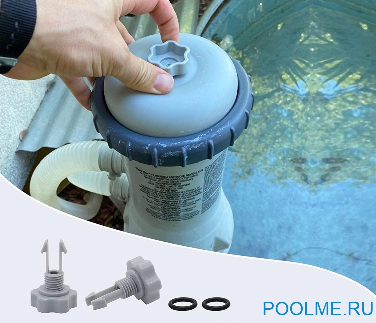 Выпускной клапан INTEX для фильтр-насосов, артикул 10460 Выпускной клапан INTEX для фильтр-насосов, артикул 10460