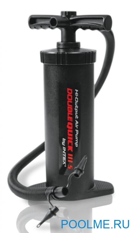 Насос ручной INTEX "Double Quick III S" 4 л/37 см, артикул 68605