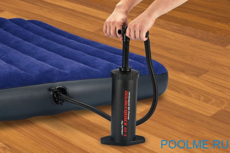 Насос ручной INTEX "Double Quick III S" 4 л/37 см, артикул 68605
