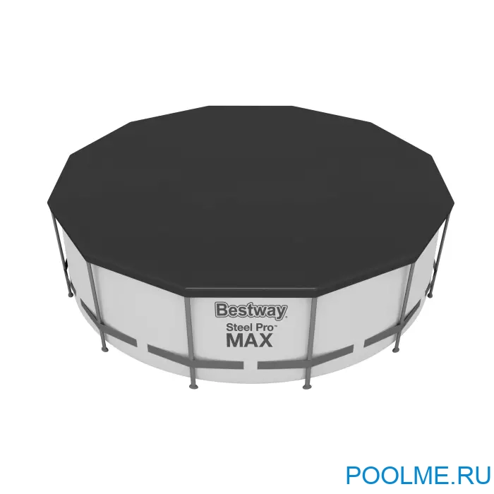 Тент для каркасных бассейнов и с надувным бортом Fast Set 366см, артикул 58037 Тент для каркасных бассейнов и с надувным бортом Fast Set 366см, артикул 58037