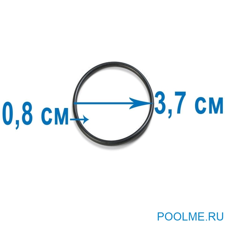 Уплотнительное кольцо INTEX на плунжерный клапан под шланг 38мм, артикул 10262