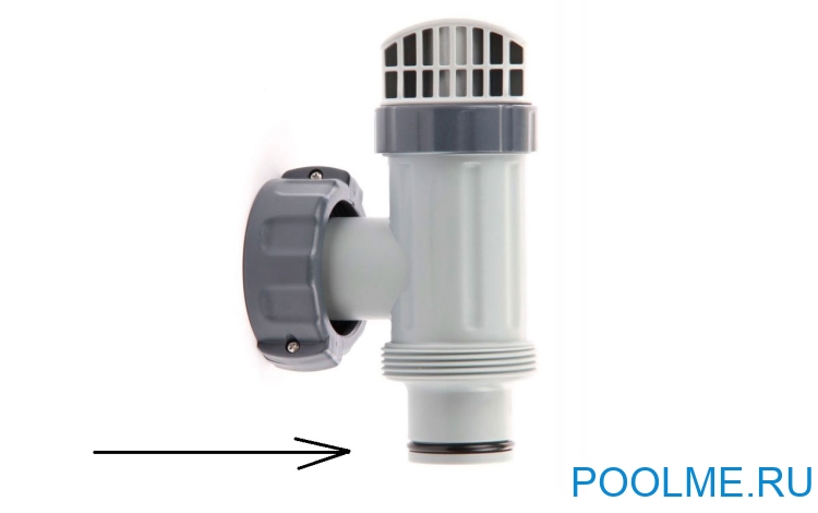 Уплотнительное кольцо INTEX на плунжерный клапан под шланг 38мм, артикул 10262 Уплотнительное кольцо INTEX на плунжерный клапан под шланг 38мм, артикул 10262