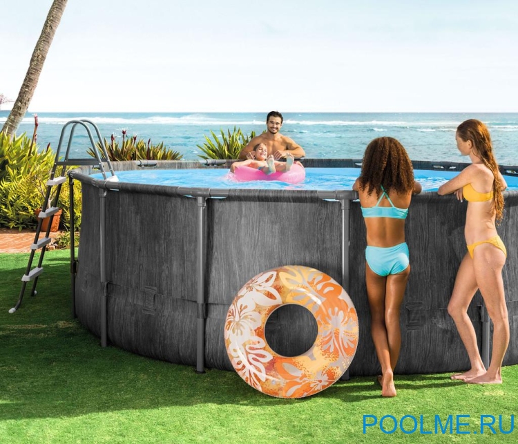 Каркасный бассейн INTEX 26744, размер 5.49 x 1.22 м Каркасный бассейн INTEX 26744, размер 5.49 x 1.22 м