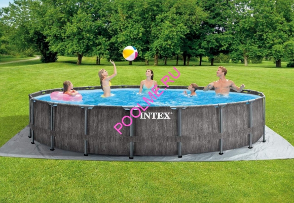 Каркасный бассейн INTEX 26744, размер 5.49 x 1.22 м