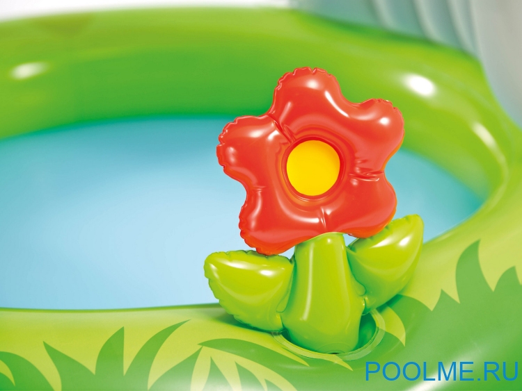 Детский надувной бассейн INTEX "Дворец" 1.22 x 1.22 м, артикул 57122