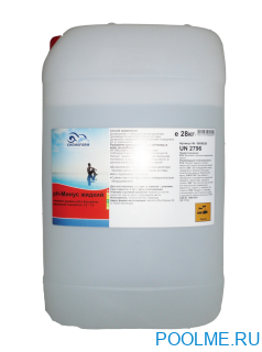 Уменьшитель уровня pH жидкий Chemoform Ph-минус 28 кг, артикул 808028 Уменьшитель уровня pH жидкий Chemoform Ph-минус 28 кг, артикул 808028