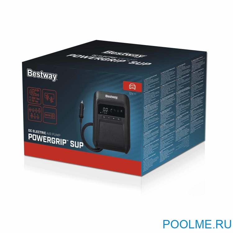 Насос электрический Bestway 12B Power Grip арт. 62323 Насос электрический Bestway 12B Power Grip арт. 62323