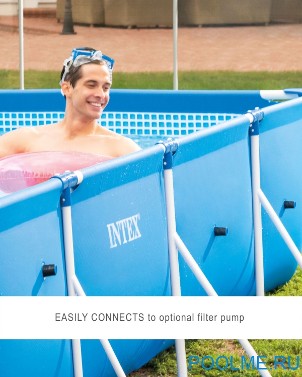 Каркасный бассейн INTEX 28273, размер 4.5 x 2.2 x 0.84 м