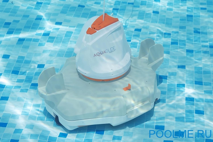 Робот-пылесос Bestway AquaGlide беспроводной, артикул 58620 Робот-пылесос Bestway AquaGlide беспроводной, артикул 58620