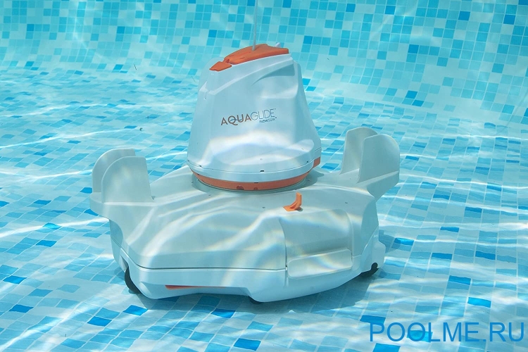 Робот-пылесос Bestway AquaGlide беспроводной, артикул 58620 Робот-пылесос Bestway AquaGlide беспроводной, артикул 58620