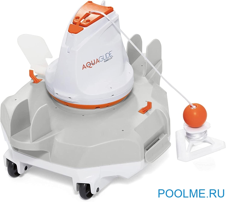 Робот-пылесос Bestway AquaGlide беспроводной, артикул 58620 Робот-пылесос Bestway AquaGlide беспроводной, артикул 58620