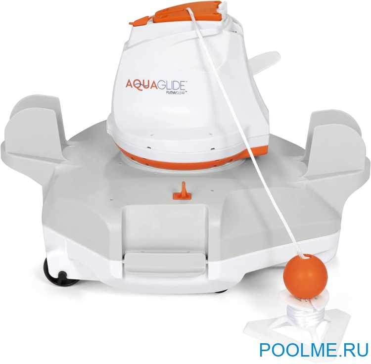 Робот-пылесос Bestway AquaGlide беспроводной, артикул 58620 Робот-пылесос Bestway AquaGlide беспроводной, артикул 58620