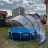 Круглый павильон Pool Tent материал ПВХ - 200 мкм, Ø 5.5 метра; артикул LT550