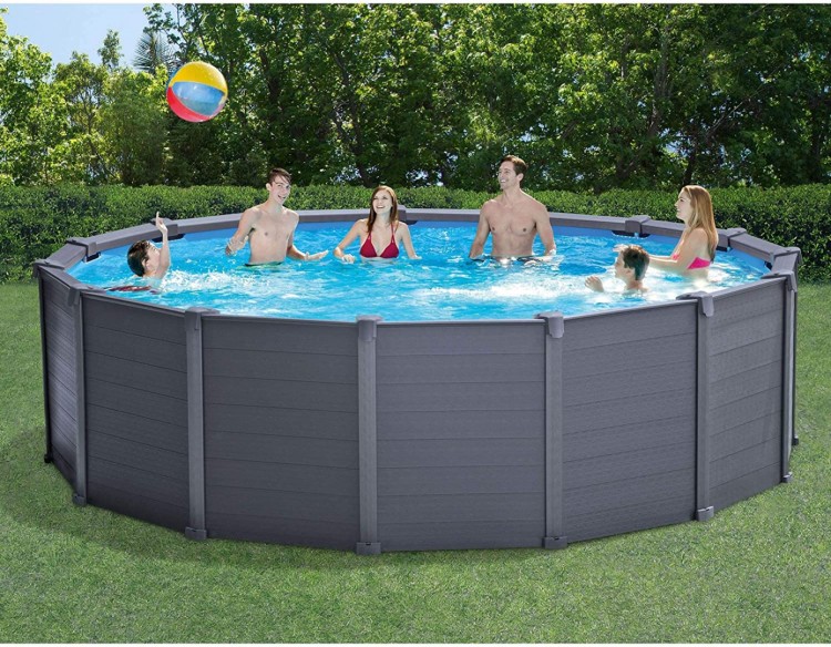 Каркасный бассейн INTEX 26384, размер 4.78 x 1.24 м