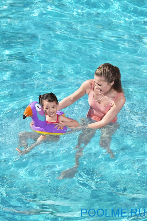 Надувной круг Bestway "Какаду" разъемный, артикул 36112-K Надувной круг Bestway "Какаду" разъемный, артикул 36112-K