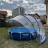 Круглый павильон Pool Tent материал ПВХ - 200 мкм, Ø 5 метра; артикул LT500
