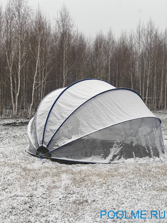 Круглый павильон Pool Tent материал ПВХ - 200 мкм, Ø 5 метра; артикул LT500