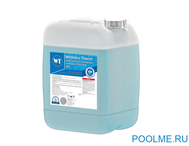 Ph- минус Wellness Therm (средство для понижения уровня Ph воды в бассейне) 5 л, арт. 312675