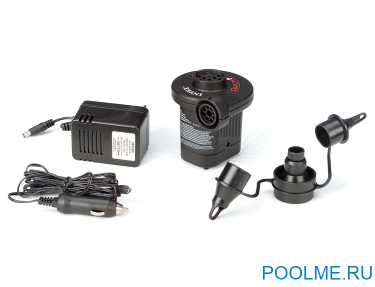 Насос электрический INTEX &quot;Quick-Fill&quot; 220В/12В, артикул 66632