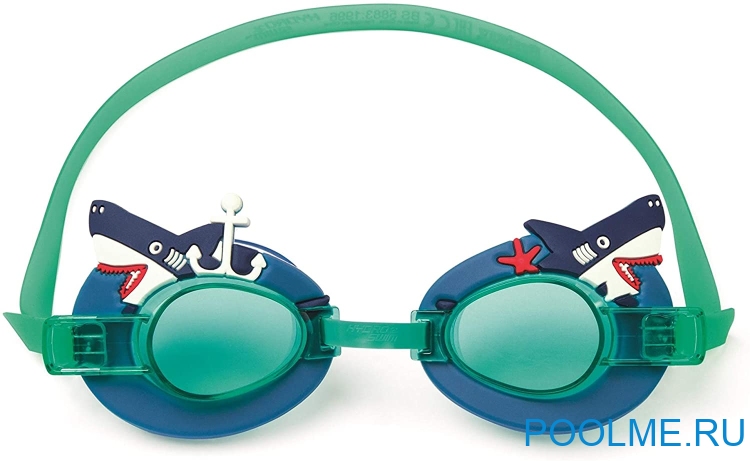 Очки для плавания Bestway &quot;Акулы&quot;, артикул 21080-A