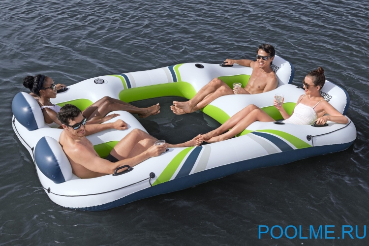 Надувной остров Bestway на 5 человека 300 x 275 см