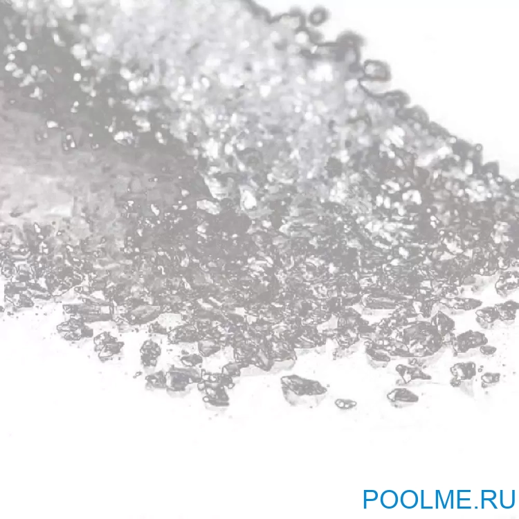 Песок стеклянный Poolmarket (фракция 0.5 - 1.3 мм) для песочных фильтров, артикул 05-11