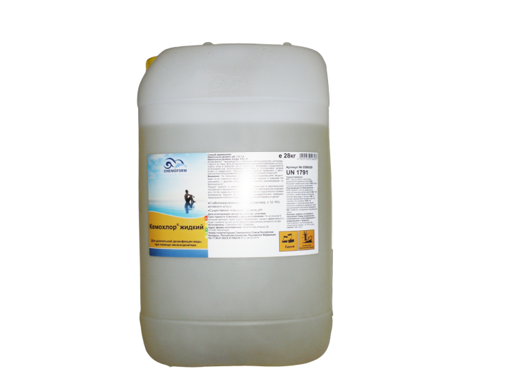 Жидкий хлор Chemoform Кемахлор - 28 кг, артикул 586028