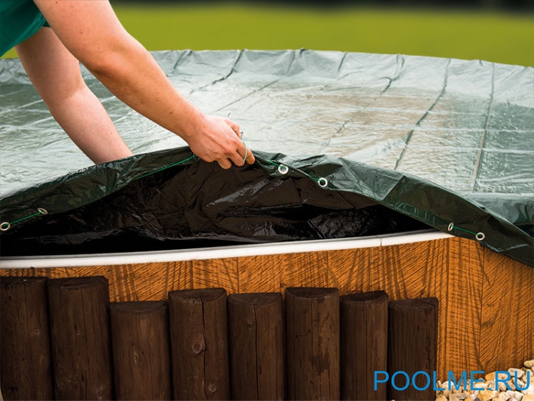 Тент Azuro для каркасных морозоустойчивых бассейнов 4.6 м, артикул 3EXX0353 Тент Azuro для каркасных морозоустойчивых бассейнов 4.6 м, артикул 3EXX0353