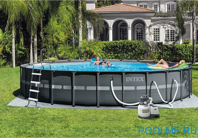 Каркасный бассейн INTEX 26340, размер 7.32 x 1.32 м