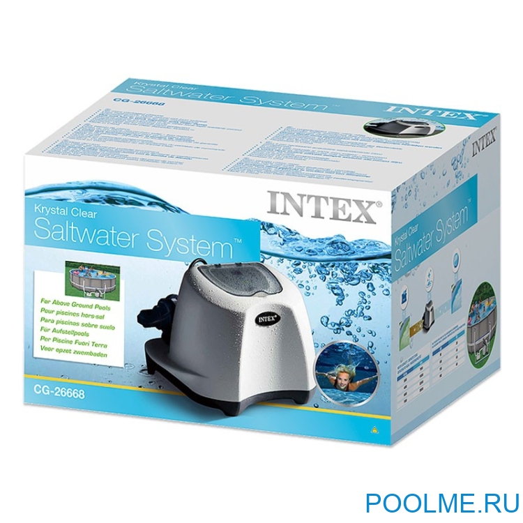 Хлоргенератор INTEX 26668 для фильтра от 2650 до 11355 л/час