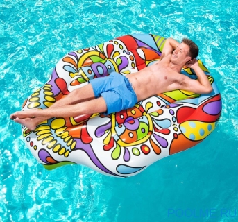 Матрас Bestway "Череп" 193 x 141 см, артикул 43194