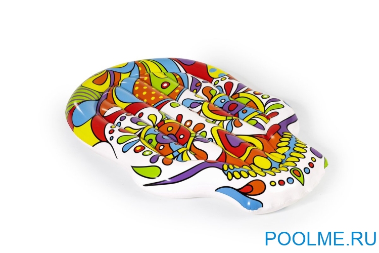 Матрас Bestway &quot;Череп&quot; 193 x 141 см, артикул 43194