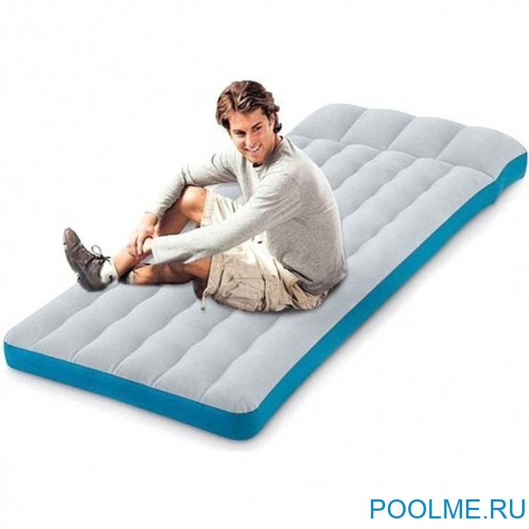Матрас INTEX надувной 67 x 184 x 17 см, без насоса, артикул 67997