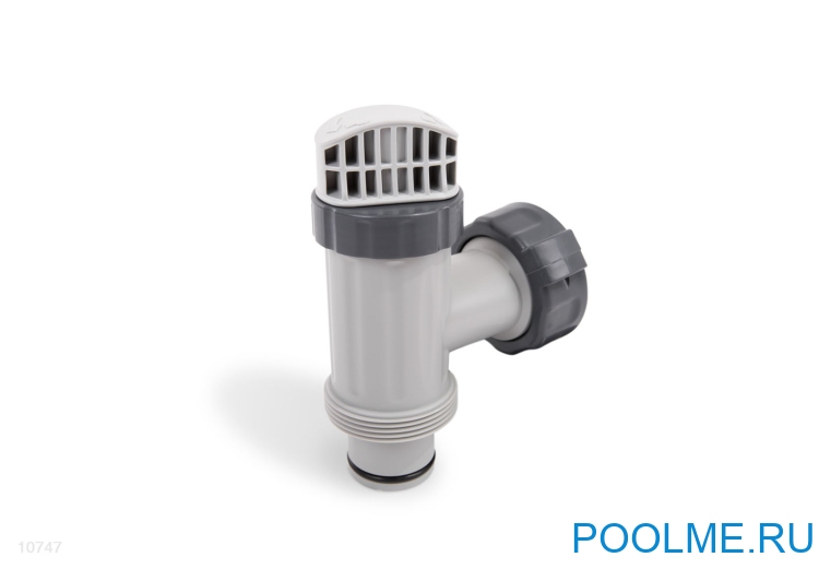 Запорный плунжерный клапан 38 мм INTEX, артикул 10747 Запорный плунжерный клапан 38 мм INTEX, артикул 10747