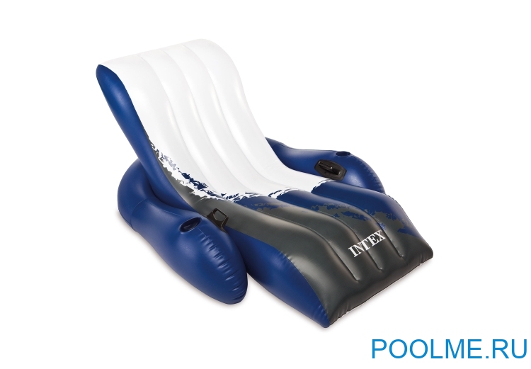 Надувное кресло-шезлонг INTEX "Река" 180 x 135 см, артикул 58868-R Надувное кресло-шезлонг INTEX "Река" 180 x 135 см, артикул 58868-R