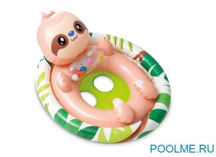 Надувной круг INTEX See-Me-Sit Rider Ленивец 71 x 58 см, артикул 59570-L