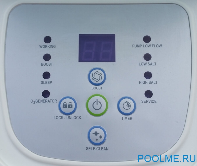 Хлоргенератор озонатор INTEX 26666 для фильтра от 5678 до 15140 л/час