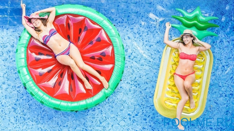 Матрас INTEX "Арбуз" 183 x 23 см, артикул 56283