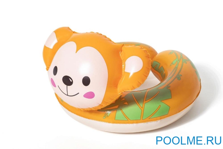 Надувной круг Bestway "Обезьянка" разъемный, артикул 36112-M Надувной круг Bestway "Обезьянка" разъемный, артикул 36112-M